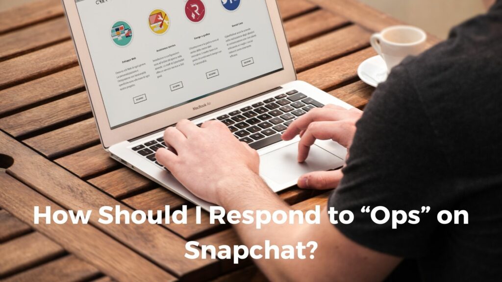 How should one appropriately reply to activities on Snapchat?